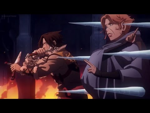 Castlevania (Netflix) 2x7 Trevor, Alucard, & Sypha vs Vampire soldiers (2/2)