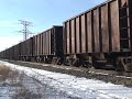 EJ&E #663 Leads Taconite Train East, New Lenox, IL. EJ&E #663 Leads Taconite Train East, New Lenox, IL.