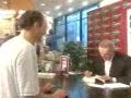 Kasparov signant-me un llibre a Barcelona