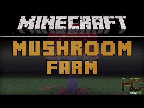how to harvest big mushrooms minecraft