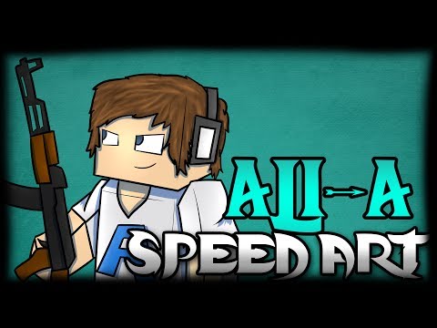 how to draw a k in minecraft