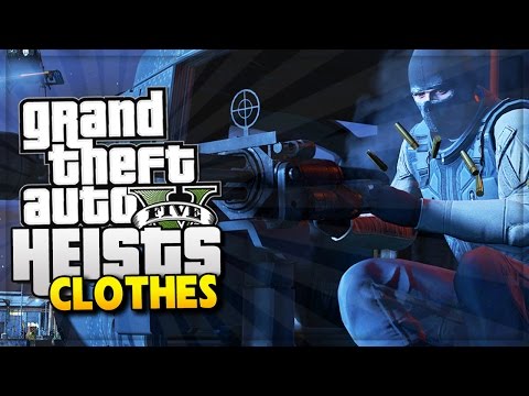 GTA 5 Online Heist DLC New Clothes & Masks Update Breakdown! (GTA 5 Gameplay)