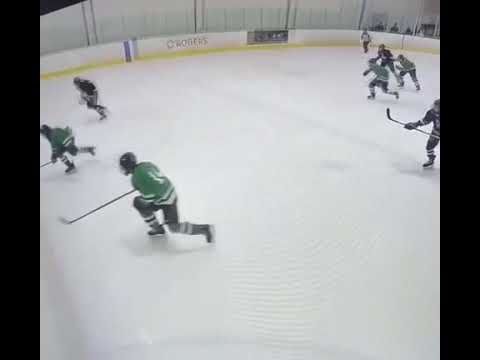 Liam scoring a breakaway goal in the Gold Medal Game at King of the Ring Tournament 2022