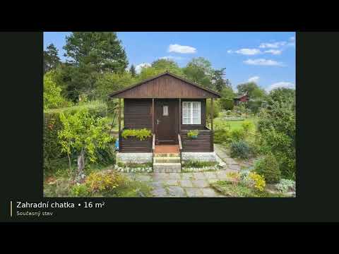 Video Chatka s vlastním pozemkem 358m2 v zahrádkářské kolonii v Cholupicích