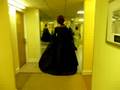 1760s mourning robe a la francaise