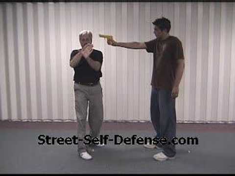 Self Defense - Gun threat frontal high