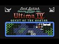 Ultima IV:  Quest of the Avatar -- Main Menu