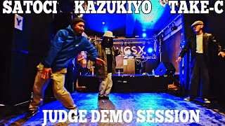 TAKE-C, KAZUKIYO, Satoci – 神戸deバトル FREESTYLE side JUDGE DEMO SESSION