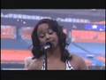 Chrisette Michele Performs the National Anthem