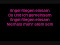 Christina St�rmer-Engel fliegen einsam ( lyrics)