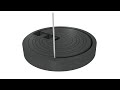Impregnated graphite discs machining (A type Absorber)