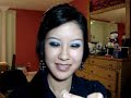 Smokey Royal Blue Eye Makeup Tutorial