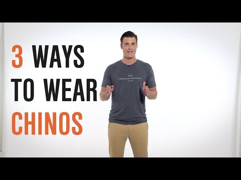 how to wear slim fit khakis