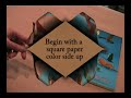Оригами видеосхема совы 4 Stephen Weiss