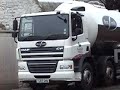 Milk Truck Ayrshire Scotland DAF CF