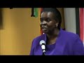 Judy Kibaki with Kenyans in the US Judy Kibaki with Kenyans in the US