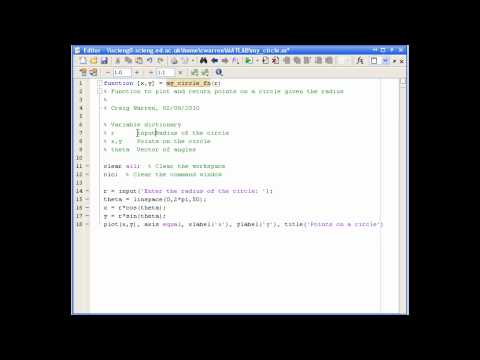how to define own function in matlab
