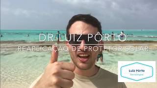Reaplicação de protetor solar periodicamente