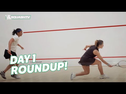 Round 1 at the DAC Pro Squash Classic 2023 | Story of the Day!
