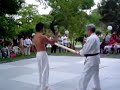 http://www.uchina.com.arRotura de tirante sobre ashi - Karate Shohei Ryu Okikukai. IV Convención de Cultura Japonesa. 3 de Noviembre de 2007