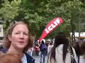 One of our crew members shows off her Clif Wind Feather dancing Bumbershoot 2008.