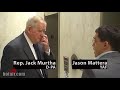 Rep. Jack Murtha cuts and runs when asked about Haditha