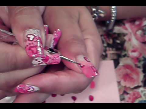 Pink Nail Polish Designs. THIS NAIL ART TUTORIAL WAS