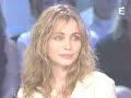 emmanuelle b�art & patrick timsit chez ardisson le 2005/04/16 pour leur film � un fil � la patte �, 1 de 3.