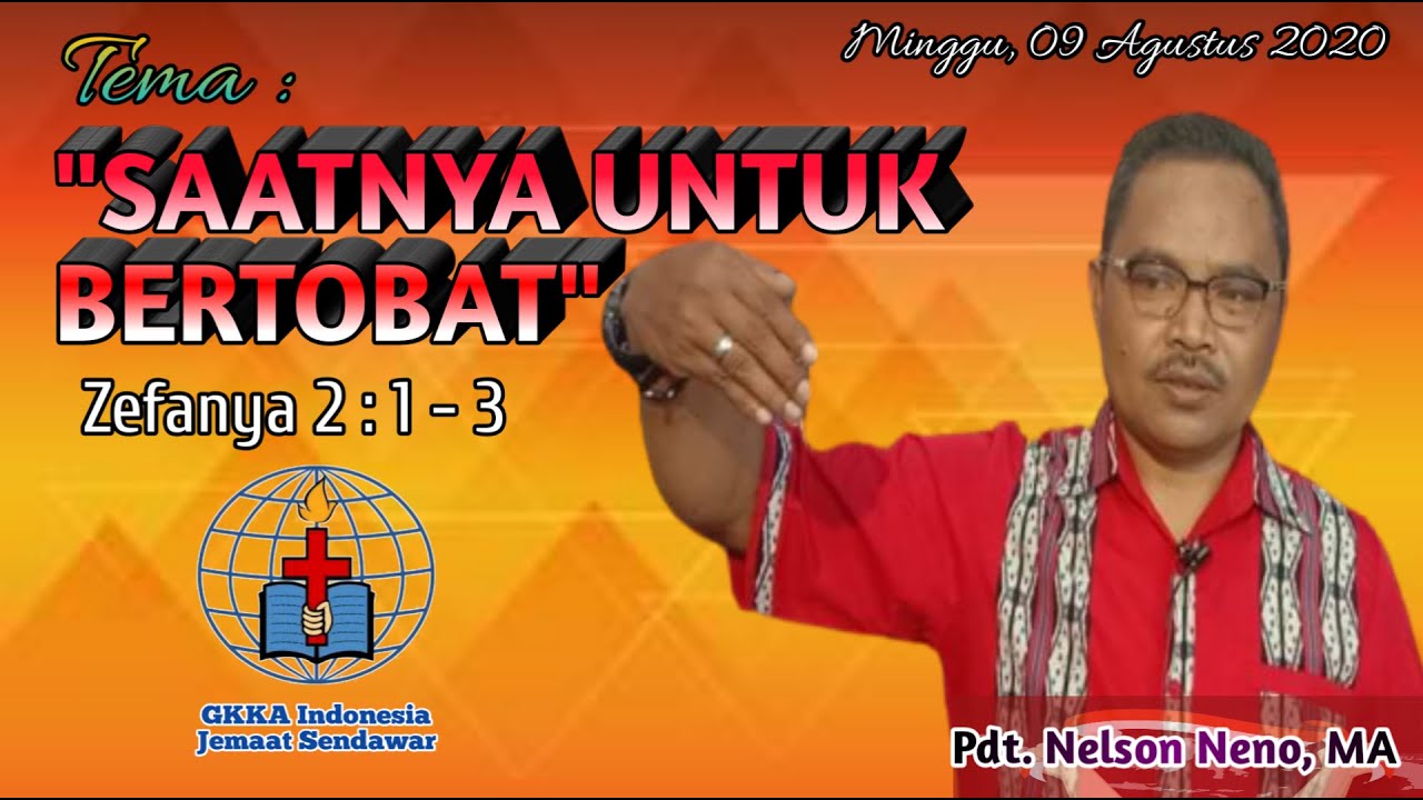 SAATNYA UNTUK BERTOBAT