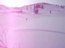 Spring powder run in Fernie, Fishbowl