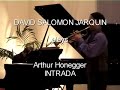 david plays honegger