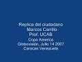 Copa America: Barreto se abalanzó encima de aficionado (II)