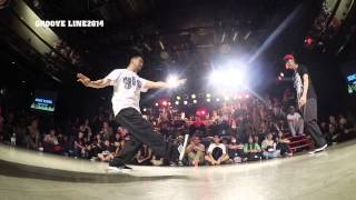 Gucchon vs Nao – GROOVE LINE 2014 Pop BEST4 (Another angle)