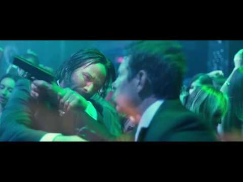 John Wick - (2014) Fight scene in Red Circle Night Club HD