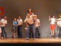 acu's culture show swing dance act