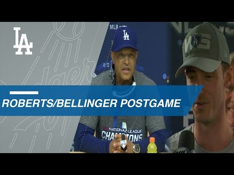 Video: NLCS Gm7: Roberts, Bellinger on World Series berth