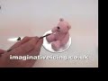 How To make an Icing Teddy Bear cake decoration - easy