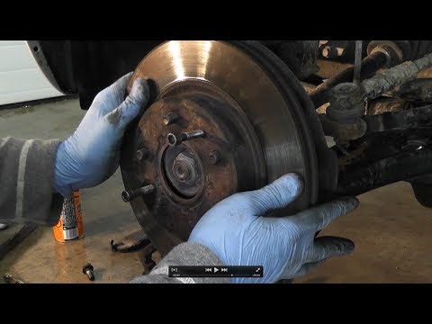 Suzuki SX4 Front Brake Rotors Disc Removal