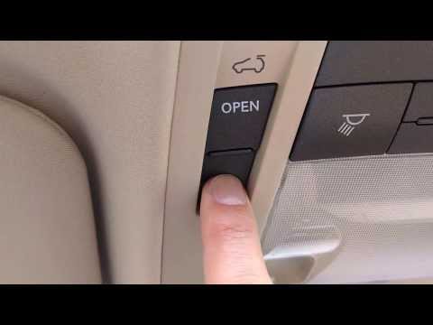 Lexus sunroof demo/how to – 2010 RX350-2014 RX350