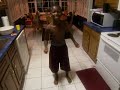 maleek doing the Spiderman