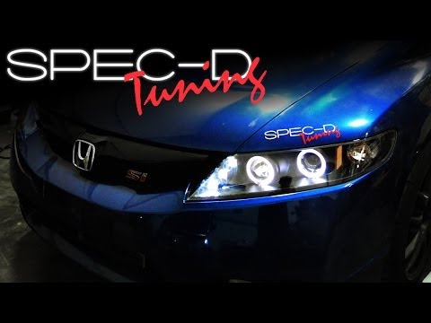 how to adjust honda civic fd headlights