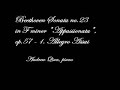 Beethoven Sonata no.23 in F minor 