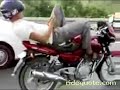 CRAZY BIKER ON THE PHONE ON HIGHWAY CRAZY BIKER ON THE PHONE ON HIGHWAY