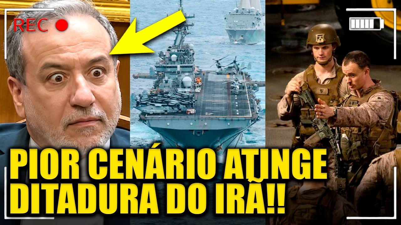 O PIOR PESADELO do Irã está REALMENTE ACONTECENDO