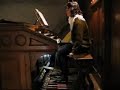 Domitila Ballesteros plays Tocatta to pedal Solo