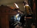 Domitila Ballesteros plays Tocatta to pedal Solo