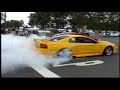 Burnouts- 2 Roush Mustangs