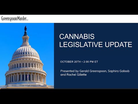 Webinar: Cannabis Legislative Update
