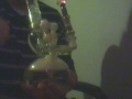 Molino Mad scientist with Molino Inline Ashcatcher/Precooler - Milk shot bong hit