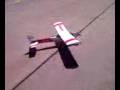 Second flight of R C airplane Takeoff